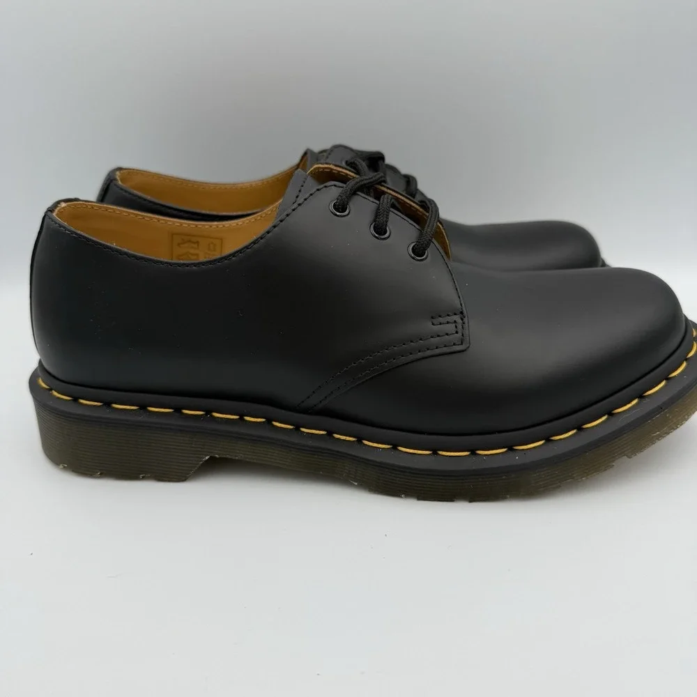 NEW DR. MARTENS 1461 Bex Smooth Leather BlackbOxford Shoes Unisex Size M8/W9